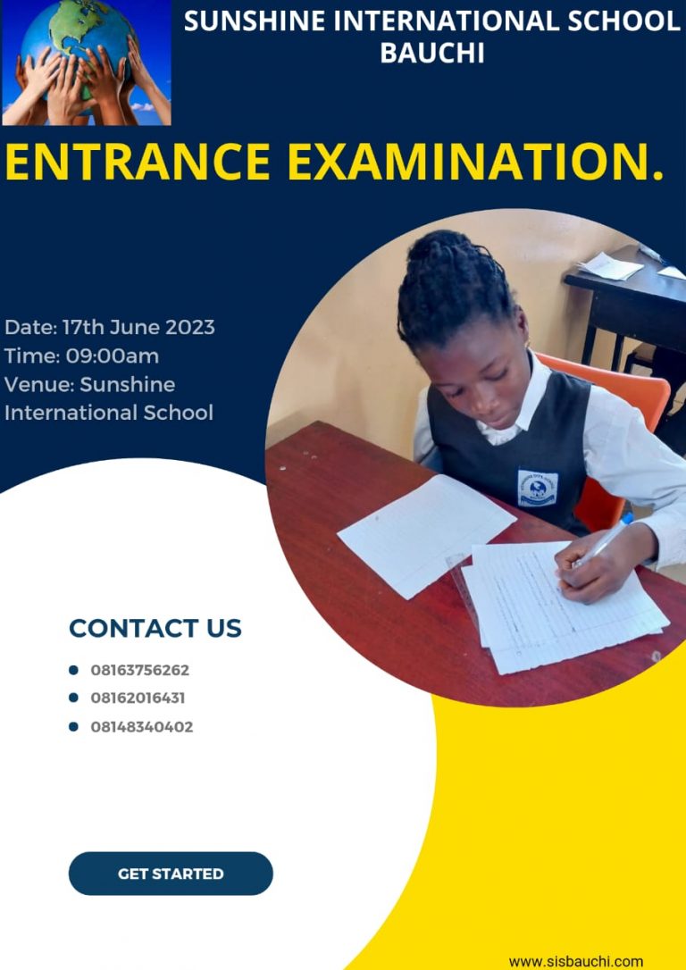 ENTRANCE EXAM